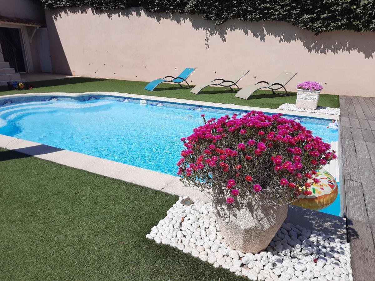 Villa Madysan Climatisee St Aygulf, Piscine Chauffee, En Saison, 900M De La Mer Saint Aygulf Buitenkant foto