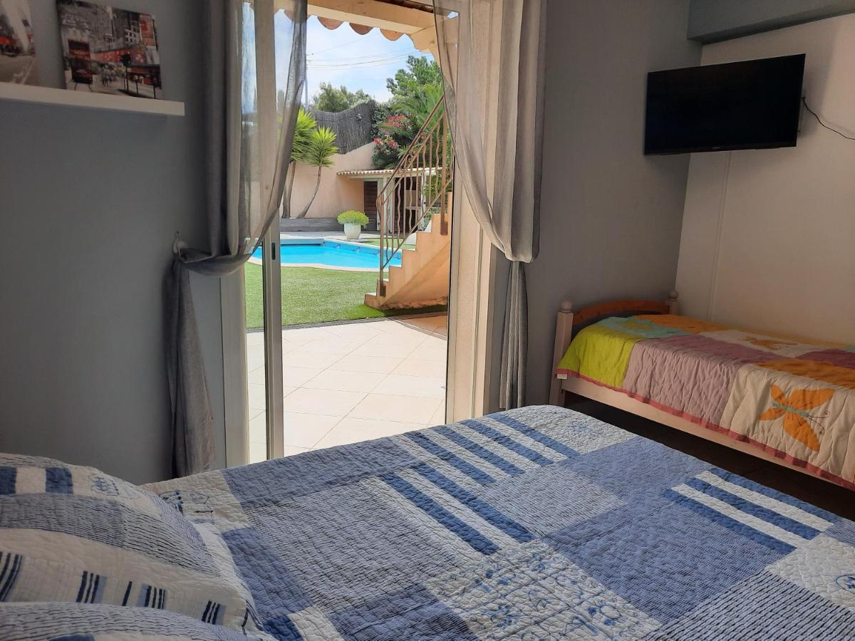 Villa Madysan Climatisee St Aygulf, Piscine Chauffee, En Saison, 900M De La Mer Saint Aygulf Buitenkant foto